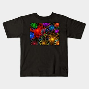 Fractal Bouquet Kids T-Shirt